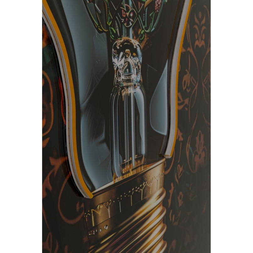 Schilderij LED gloeilamp 80x120cm Kare Design