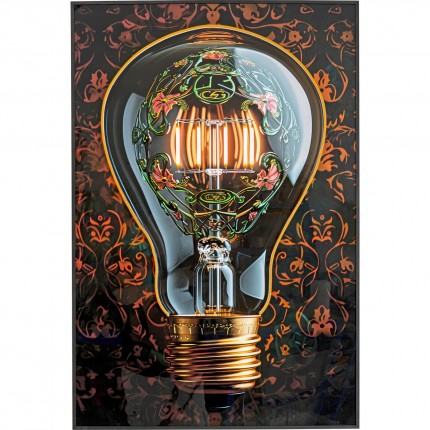 Framed Picture LED bulb 80x120cm Kare Design