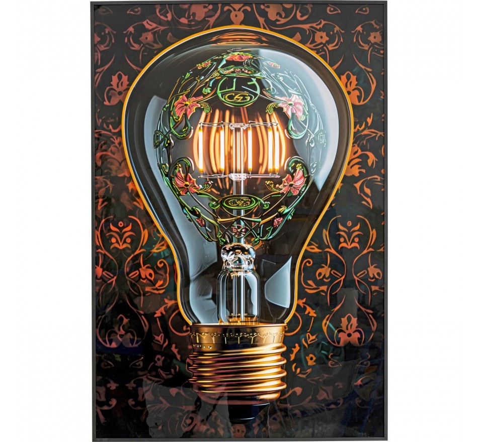 Framed Picture LED bulb 80x120cm Kare Design