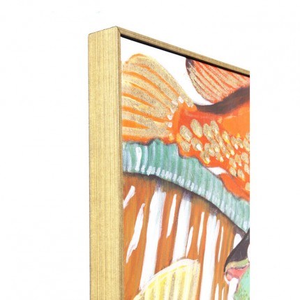Schilderij Fish Meeting 40x50cm (2/Set) Kare Design