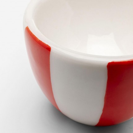 Eierdopjes Cocina rood en wit (4/set) Kare Design