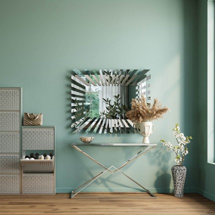 Vase Roses 45cm chrome Kare Design Vase Roses 45cm chrome Kare Design