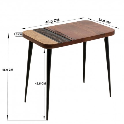 Bijzettafel Medina rechthoekig Kare Design Bijzettafel Medina rechthoekig Kare Design