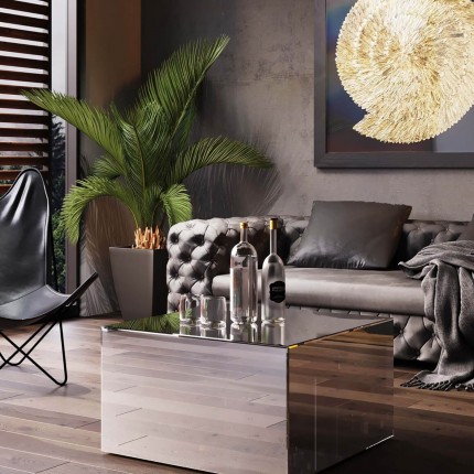 Deco Frame Golden Snail 120x120cm Kare Design Deco Frame Golden Snail 120x120cm Kare Design