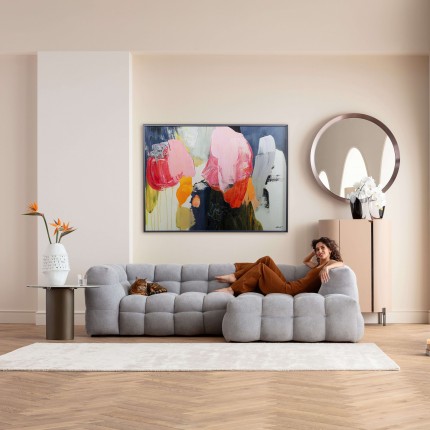 Schilderij Abstract High Gloss 160x120cm roze Kare Design Schilderij Abstract High Gloss 160x120cm roze Kare Design