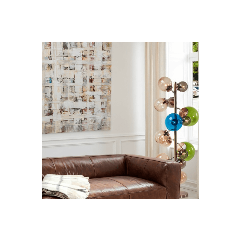 Ballonvormige vloerlamp - Ballonvormige vloerlamp - Ballonkleur - Kare-ontwerp