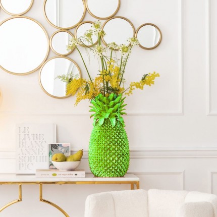 Vaas ananas groen 30cm Kare Design Vaas ananas groen 30cm Kare Design