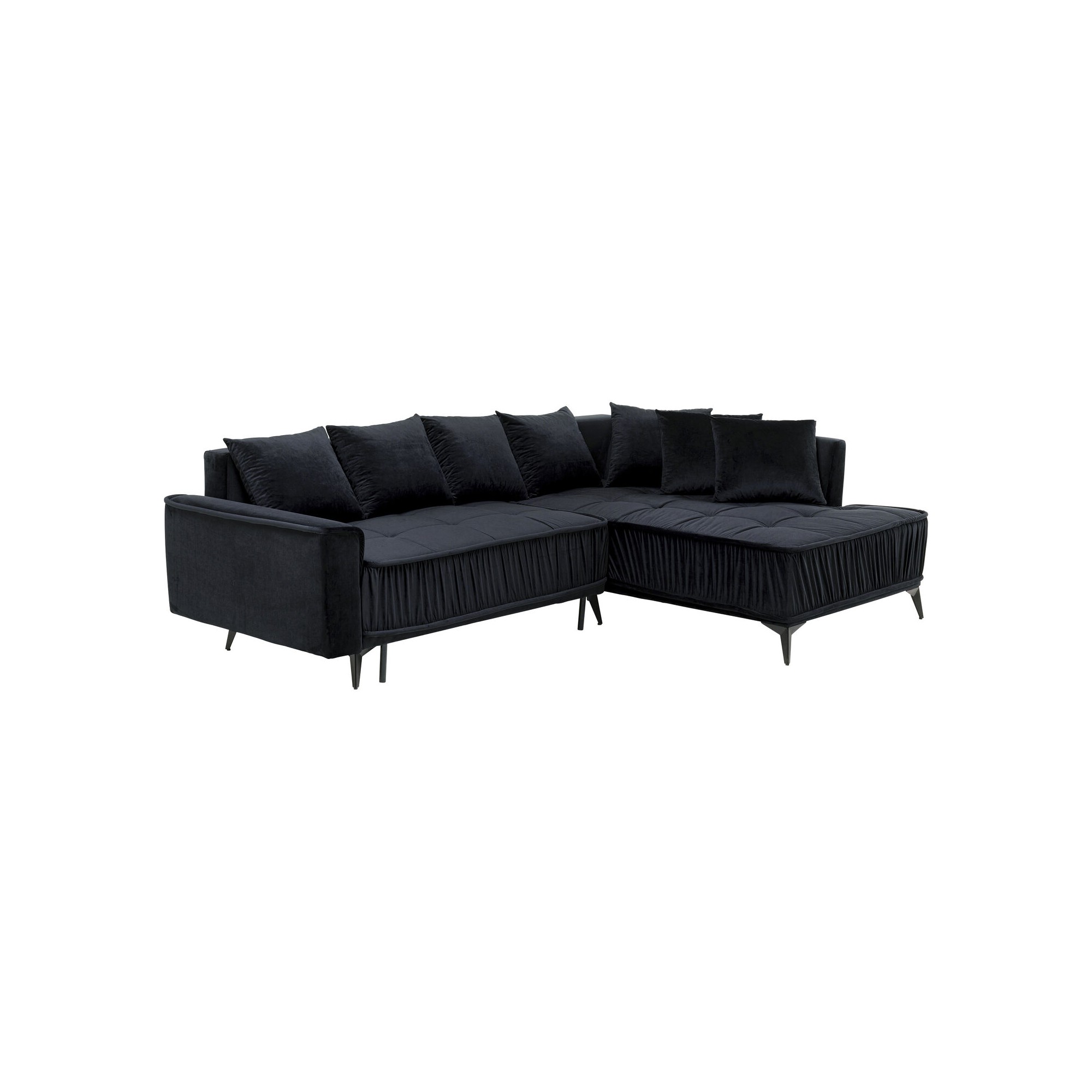 Canapé lit d angle droite Moon 205x265cm