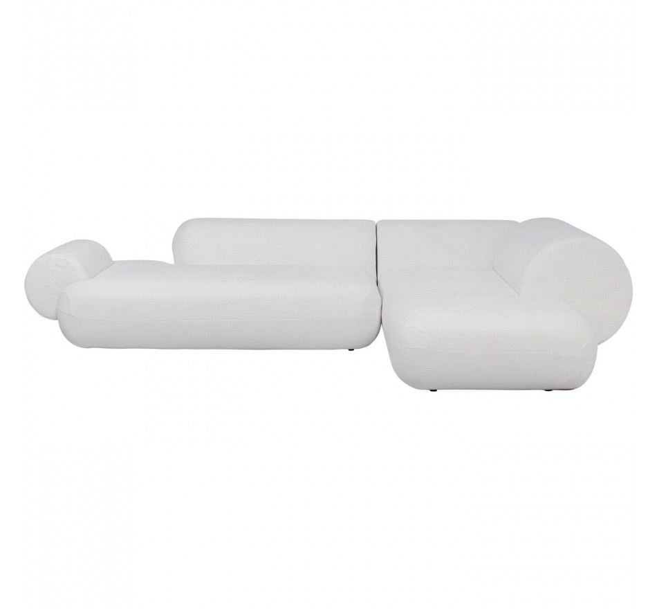 Corner sofa Soft white right Kare Design