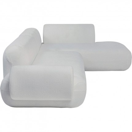Corner sofa Soft white right Kare Design
