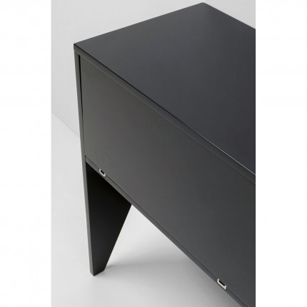 Console High Heel 140x38cm zwart Kare Design