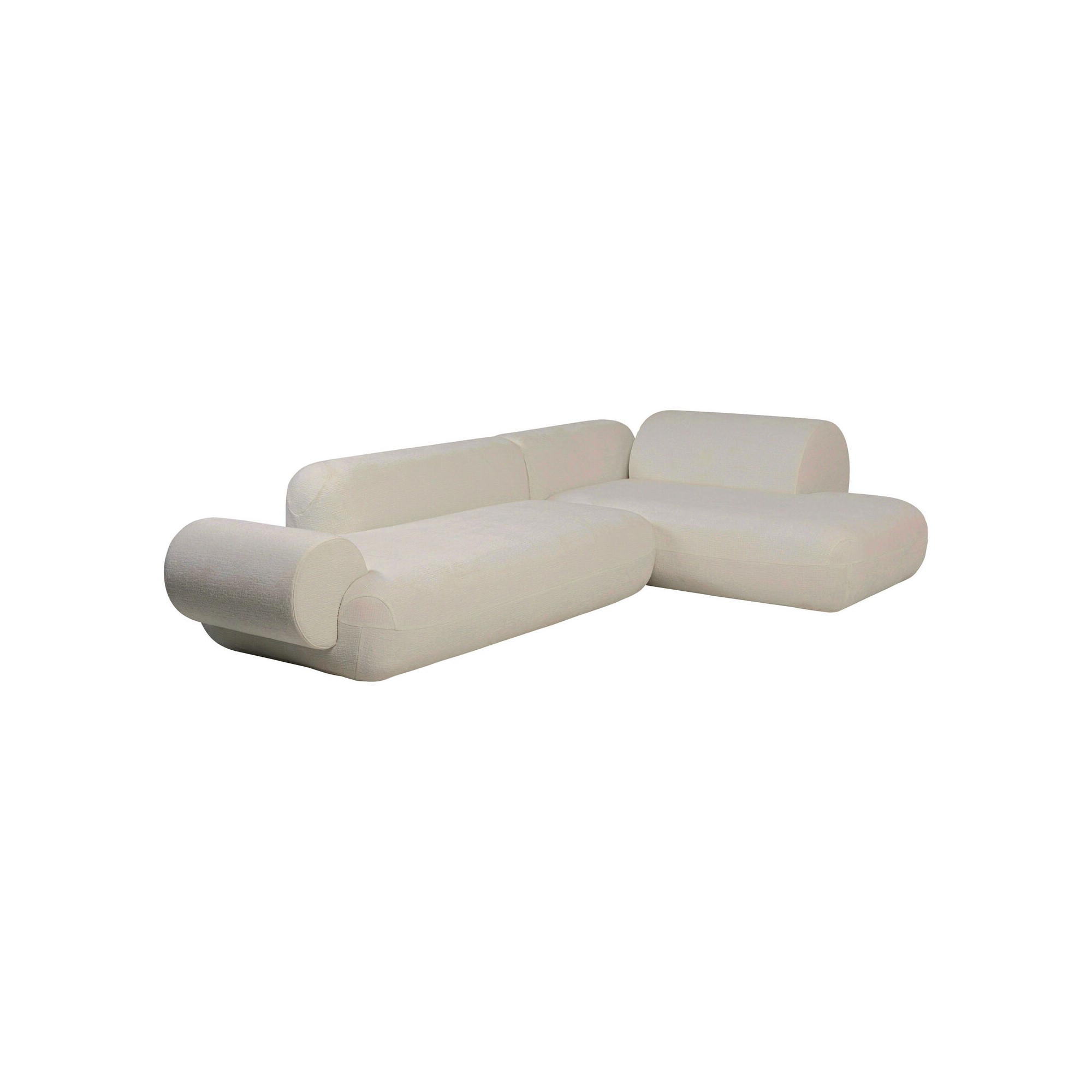 Canapé d angle Soft Edge droite nature