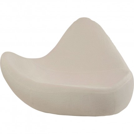 Armchair Glow Wave XL cream Kare Design