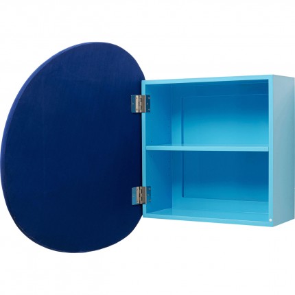 Wall Shelf Nimbus blue Kare Design