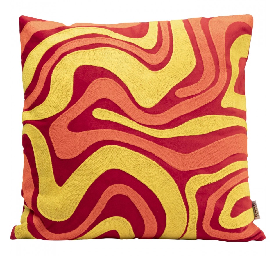 Cushion Electric Feeling red Kare Design