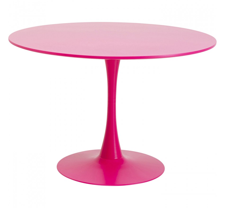 Eettafel Schickeria Ø110cm roze Kare Design Eettafel Schickeria Ø110cm roze Kare Design