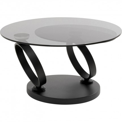 Salontafel Beverly gerookt glas Kare Design