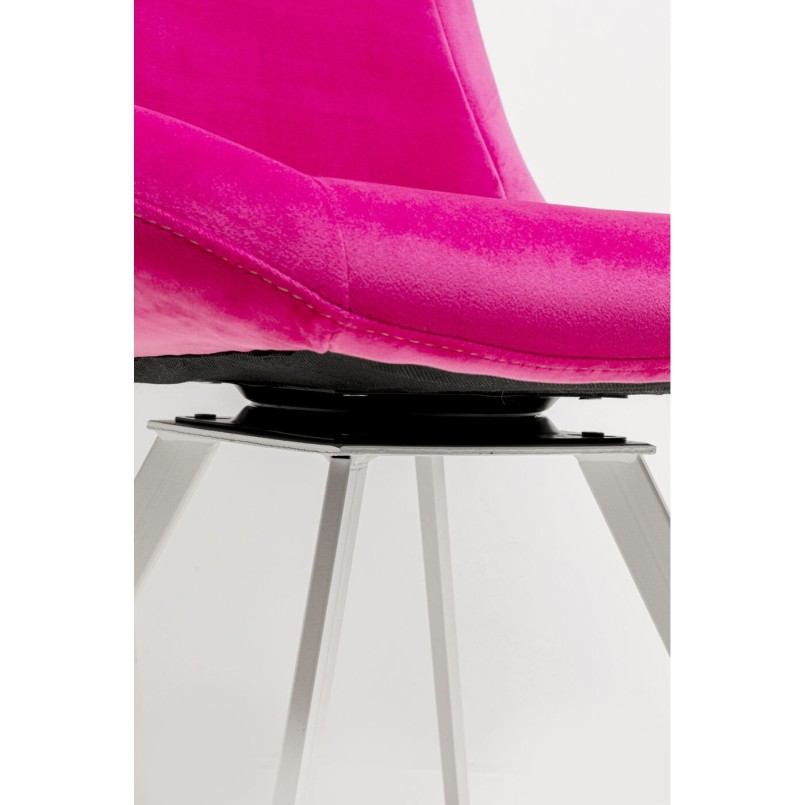 Swivel chair Baron pink Kare Design