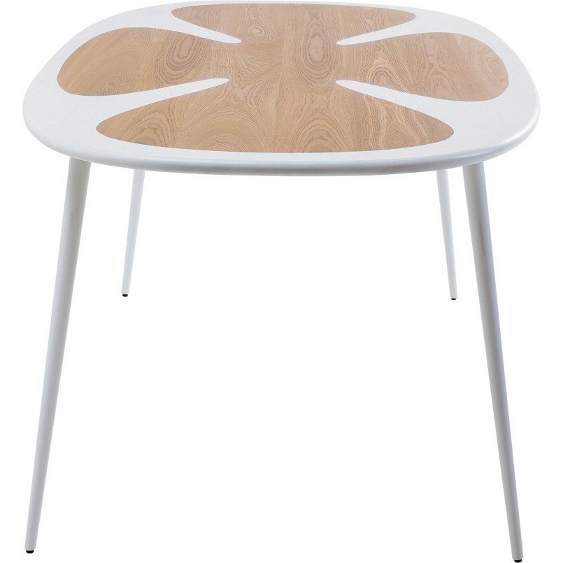 Table Petal Nature blanc 200x100cm