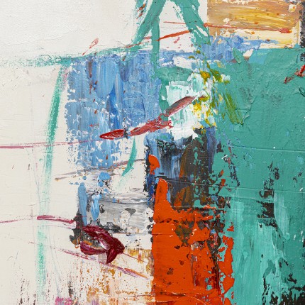 Schilderij Be Happy 120x150cm Kare Design Schilderij Be Happy 120x150cm Kare Design