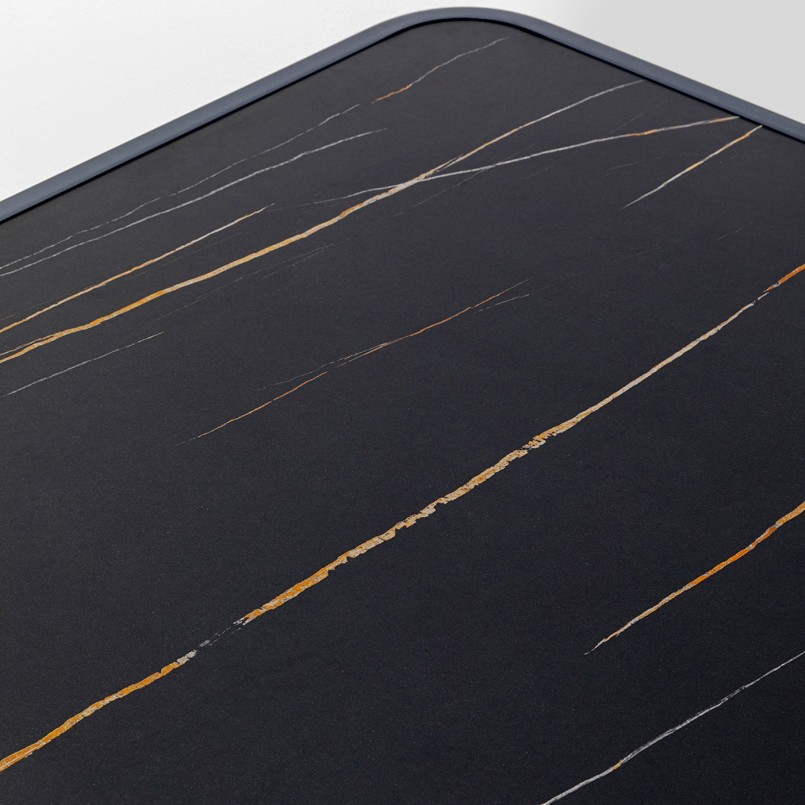 Zwarte tuintafel - Santos - Kare Design