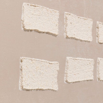 Schilderij Art Row 100x100cm beige Kare Design