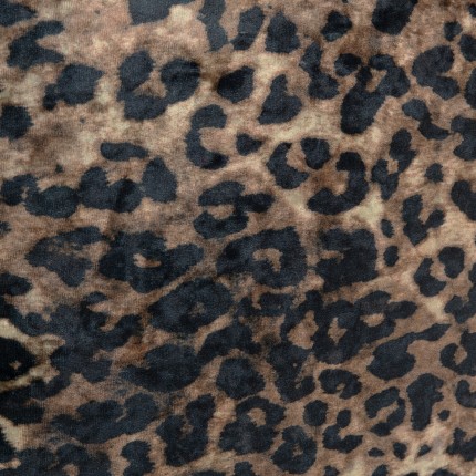 Cushion Fringe leopard 55x55cm Kare Design