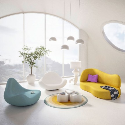 Vloerkleed Aura Ø200cm Kare Design