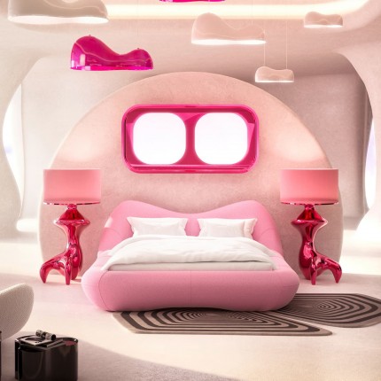 Carpet Electric Diamond 240x170cm black and white Kare Design