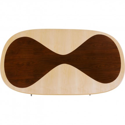 Eettafel Petal 150x90cm zwart Kare Design
