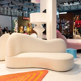 Ligstoel Cloud Nest 239cm wit Kare Design