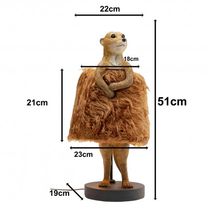Table Lamp Animal meerkat Fluff Kare Design Table Lamp Animal meerkat Fluff Kare Design
