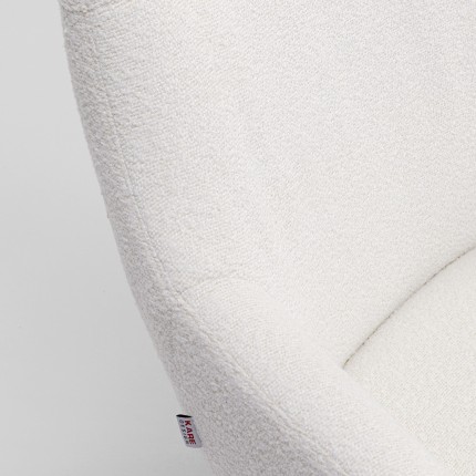 Swivel Armchair Mimi cream Kare Design