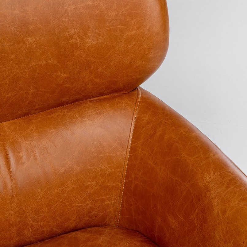 Leren draaifauteuil - Ottowa - Kare Design