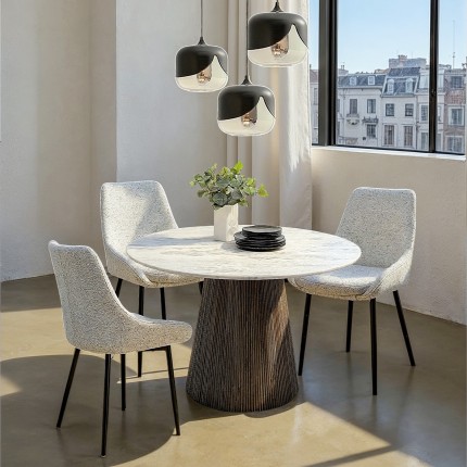 Eettafel Glenn Ø115cm Kare Design