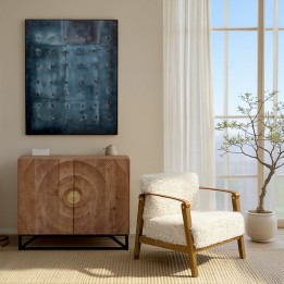 Fauteuil Simon creme Kare Design
