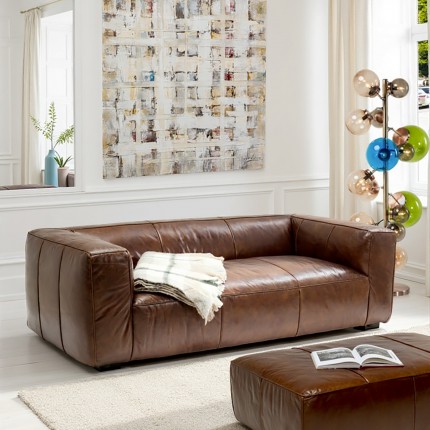 Sofa Cubetto leer 260cm Kare Design Sofa Cubetto leer 260cm Kare Design