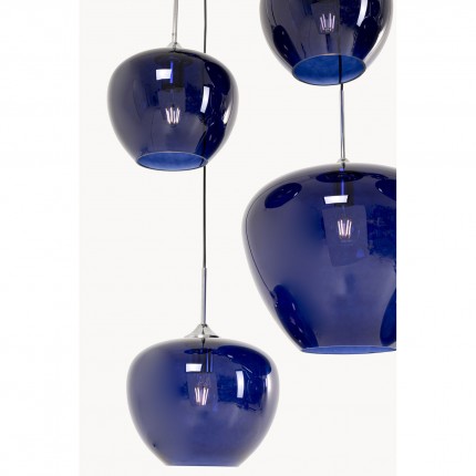 Pendant Lamp Sphere 10 blue Kare Design