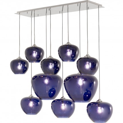 Hanglamp Sphere 10 blauw Kare Design