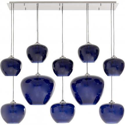 Hanglamp Sphere 10 blauw Kare Design Hanglamp Sphere 10 blauw Kare Design