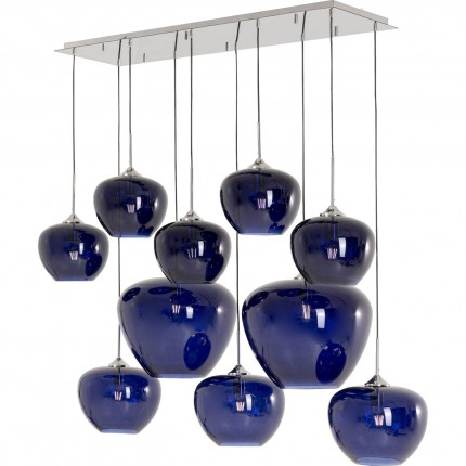 Pendant Lamp Sphere 10 blue Kare Design