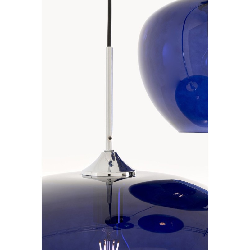 Hanglamp Sphere 3 blauw Kare Design
