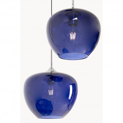 Hanglamp Sphere 3 blauw Kare Design