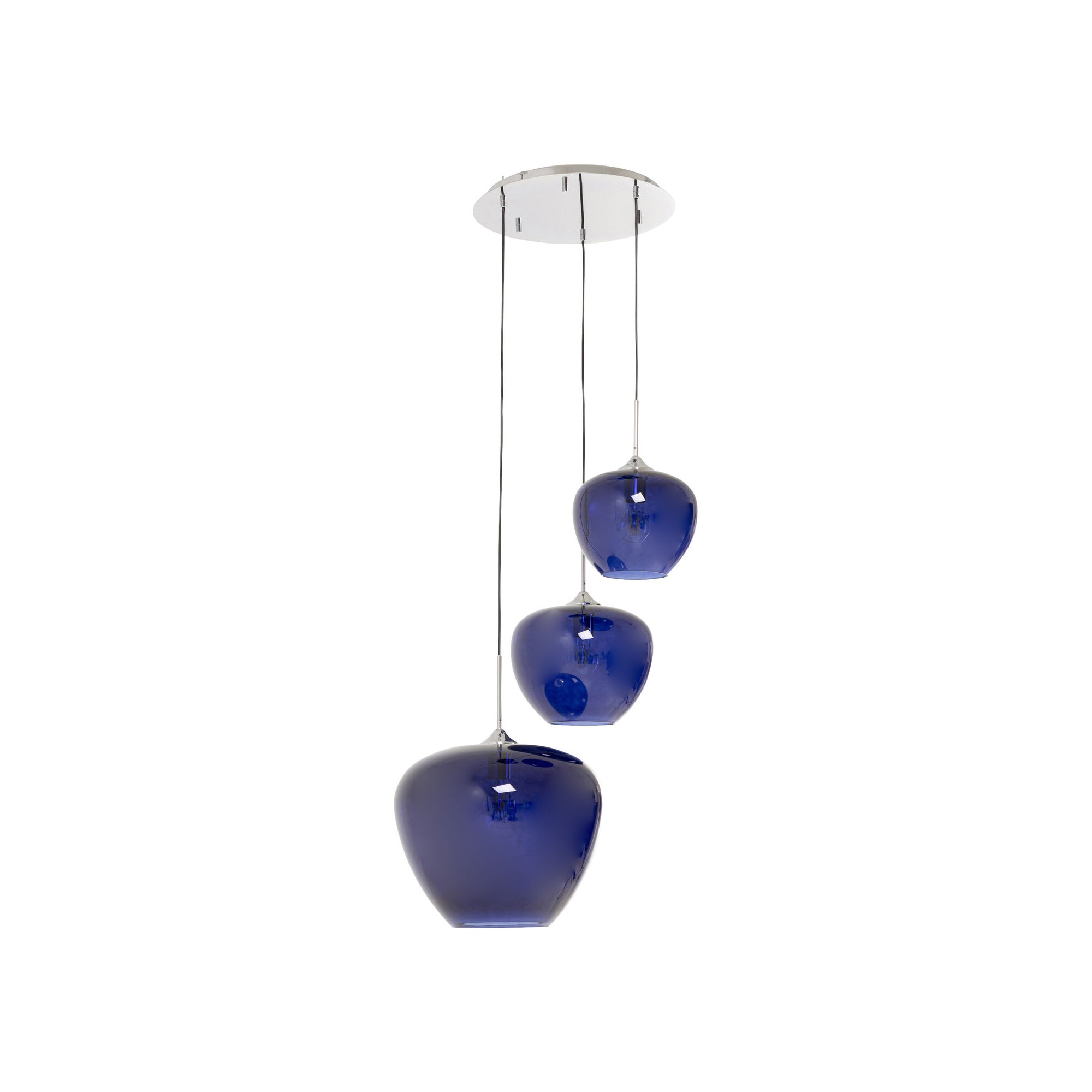 Hanglamp Sphere 3 blauw Kare Design