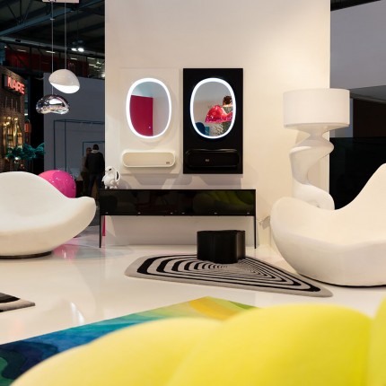 Console High Heel 200x38cm zwart Kare Design