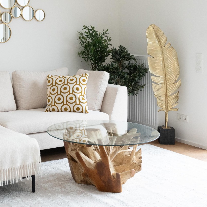 Beige hoekbank links - Gianna - Kare Design