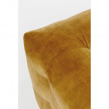 Corner Sofa Salamanca velvet ochre right Kare Design Corner Sofa Salamanca velvet ochre right Kare Design