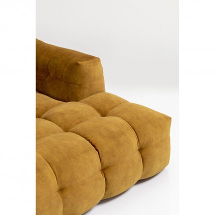 Corner Sofa Salamanca velvet ochre right Kare Design Corner Sofa Salamanca velvet ochre right Kare Design