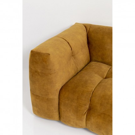 Corner Sofa Salamanca velvet ochre right Kare Design Corner Sofa Salamanca velvet ochre right Kare Design
