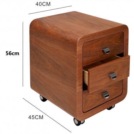 Bureau voetstuk Club walnoot Kare Design Bureau voetstuk Club walnoot Kare Design